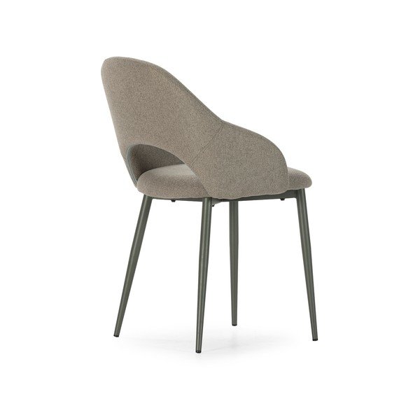 Zelené čalúnené jedálenské stoličky v súprave 2 ks Lia – Marckeric-image-4