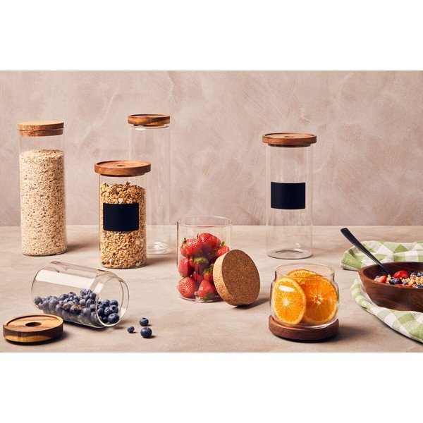 Sklenená dóza na potraviny Tromso – Premier Housewares-image-2