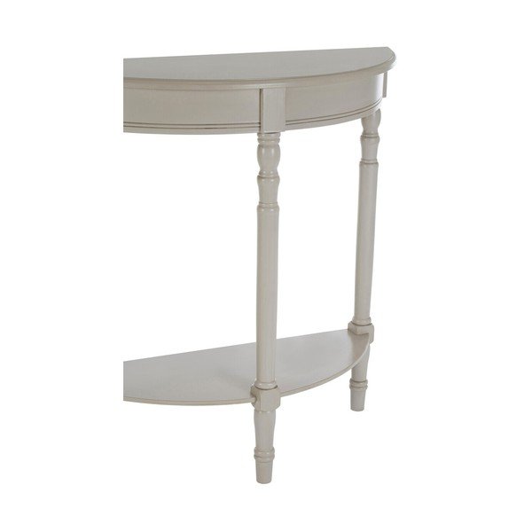 Sivý konzolový stolík z borovicového dreva 30x80 cm Heritage – Premier Housewares-image-3