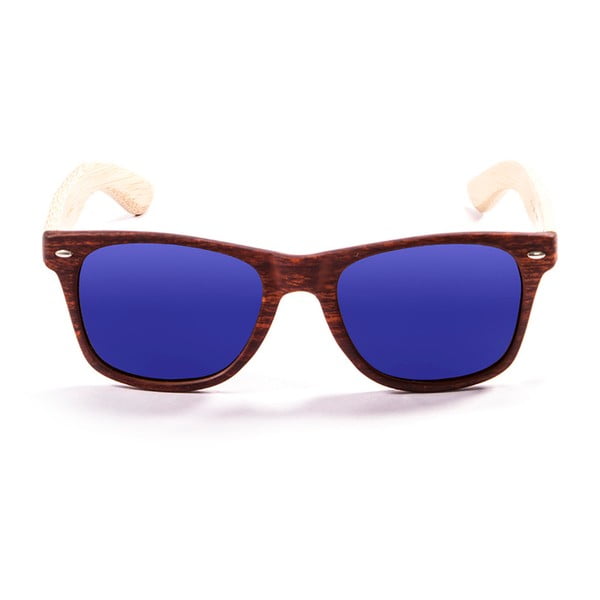 Drevené slnečné okuliare s modrými sklami PALOALTO Nob Hill Brooks