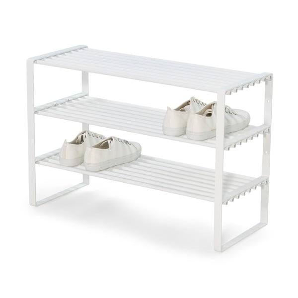 Biela kovová skrinka na topánky 70x49x29 cm Rex – Spinder Design-image-2