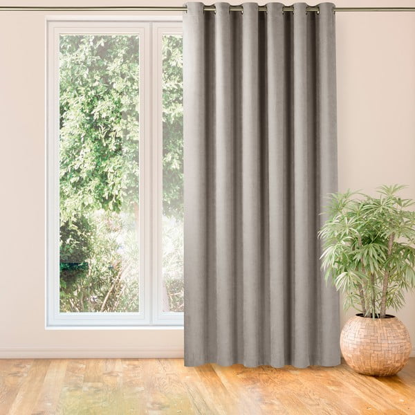 Svetlohnedý záves 140x225 cm Milana - Homede-image-4