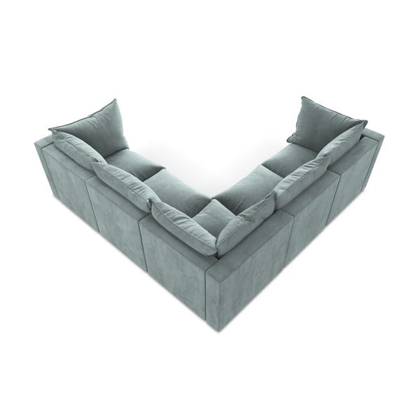 Modrá rohová pohovka Manao – Makamii-image-3