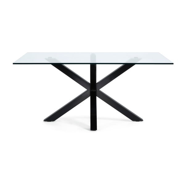 Jedálenský stôl Arya, 180x100cm, čierne nohy