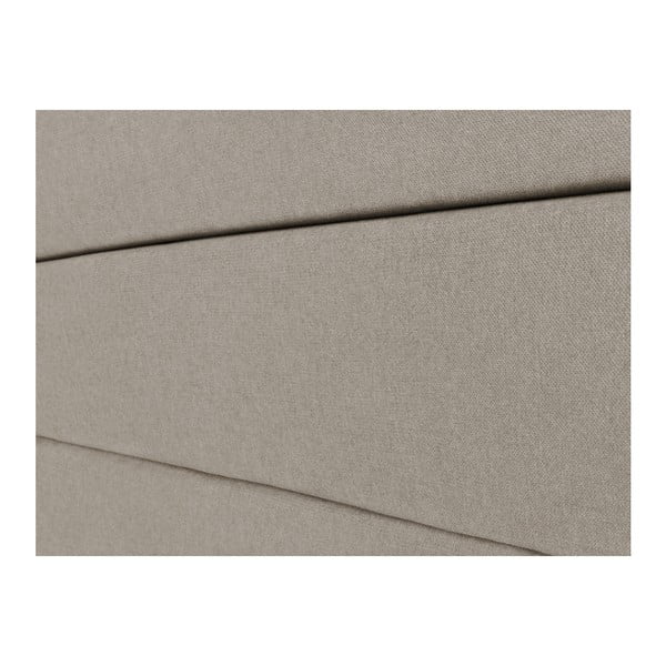 Krémové čelo postele Mazzini Sofas Pesaro, 180 × 120 cm-image-3