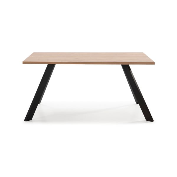 Jedálenský stôl s doskou v dubovom dekore 90x160 cm Texas – Marckeric-image-3