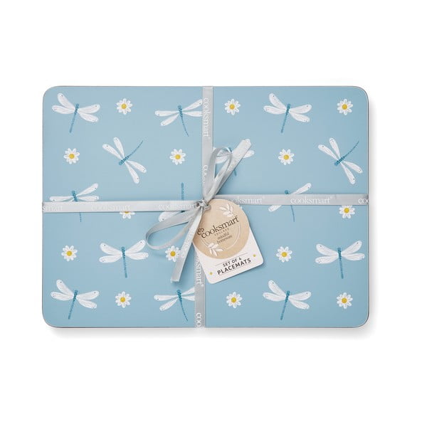 Korkovo-papierové prestieranie 4 ks 21.5x29 cm English Meadow - Cooksmart ®-image-1