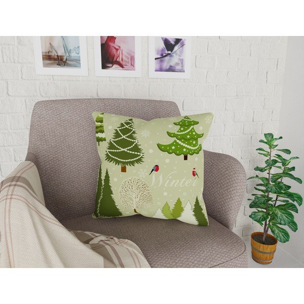 Obliečka na vankúš Vitaus Christmas Period Cute Pattern II, 43 x 43 cm-image-1