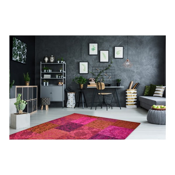 Tmavofuchsiový koberec Obsession My Milano Fuch, 57 × 110 cm