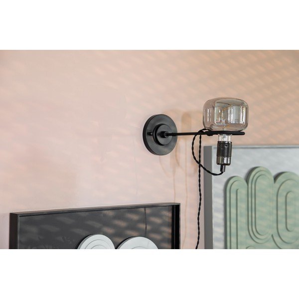 Čierne LED nástenné svietidlo Hazy – Zuiver-image-3