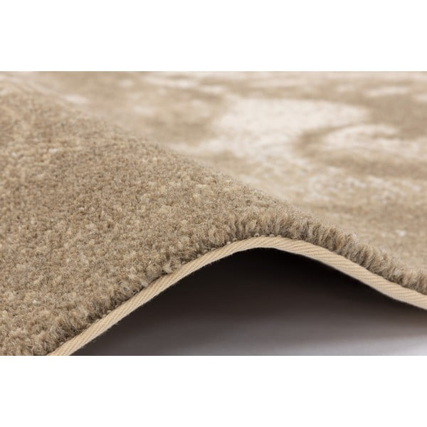Béžový vlnený koberec 200x300 cm Damask – Agnella-image-2