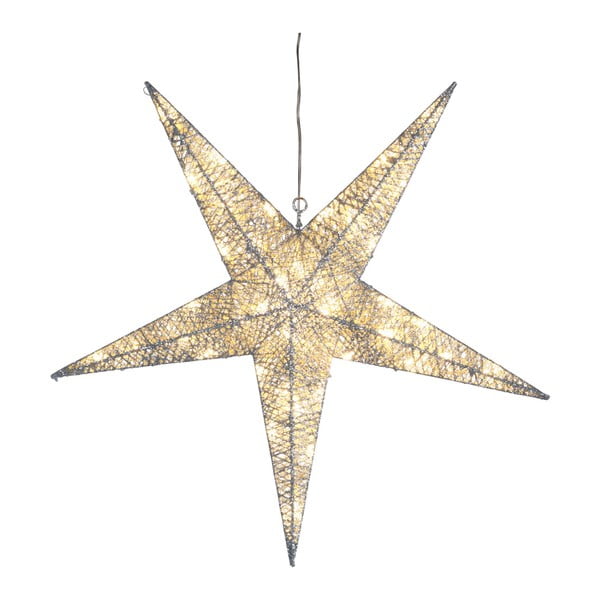 Svietiaca LED dekorácia Best Season Silhouette Star Bright, 55 cm