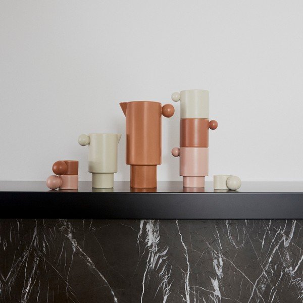 Svetloružový porcelánový hrnček Inka – OYOY Living Design-image-1