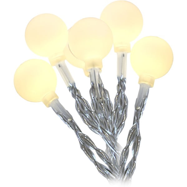 Solárna svetelná LED reťaz Star Trading Balls, dĺžka 4,75 m-image-4