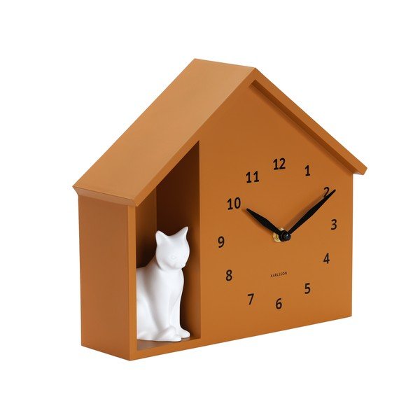 Nástenné hodiny Sitting Cat – Karlsson-image-1