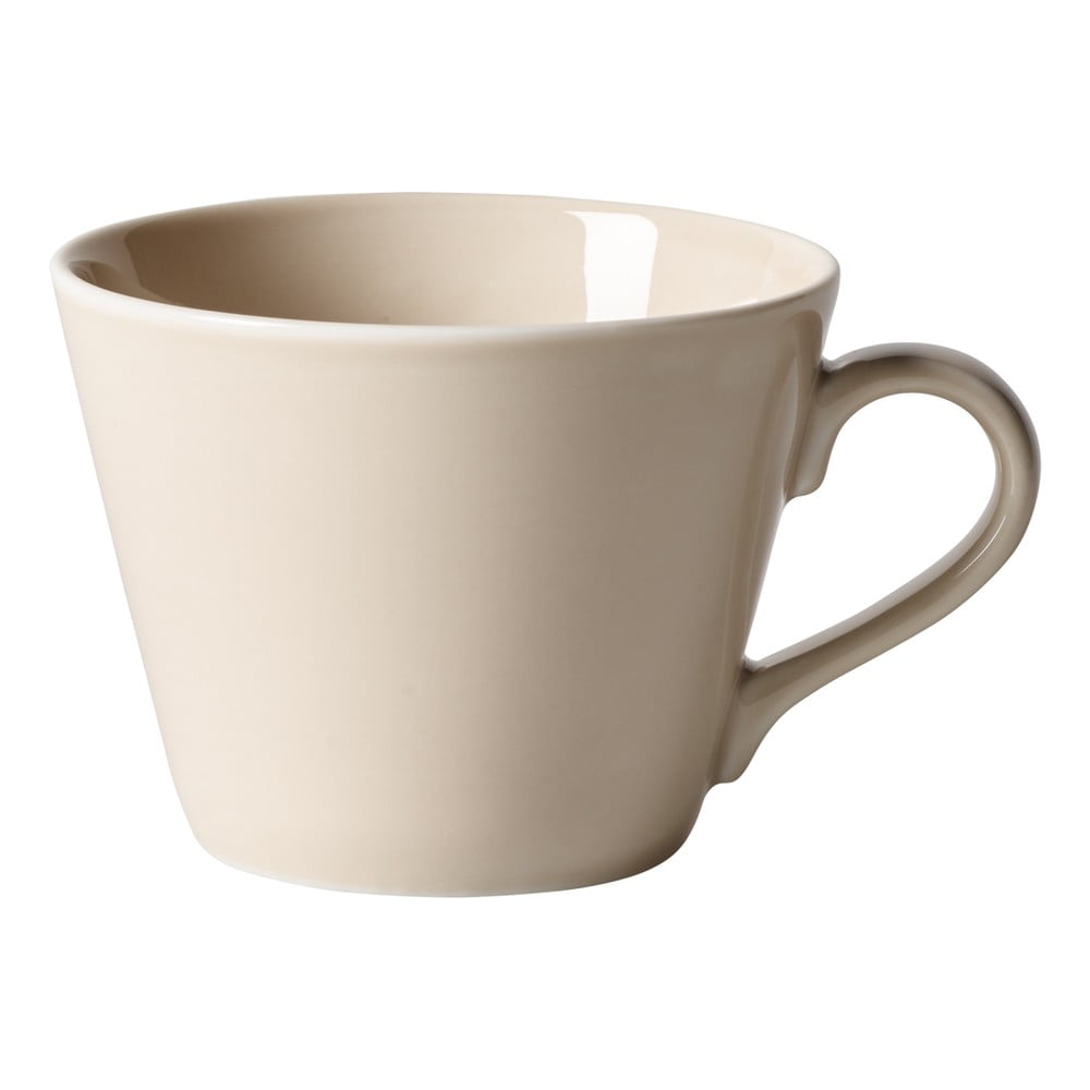 Krémovo-béžová porcelánová šálka na kávu Like by Villeroy & Boch, 0,27 l