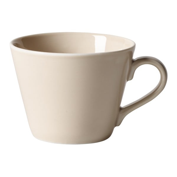 Krémovo-béžová porcelánová šálka na kávu Like by Villeroy & Boch, 0,27 l