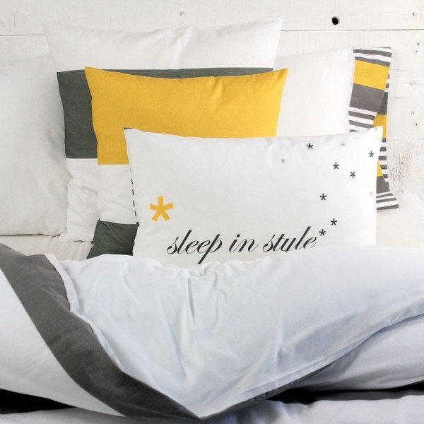 Bavlnená obliečka na vankúš Happy Friday Online, 40 × 40 cm-image-1