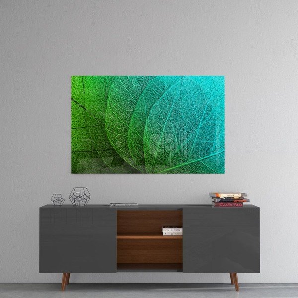 Sklenený obraz Insigne Green Leaf-image-1