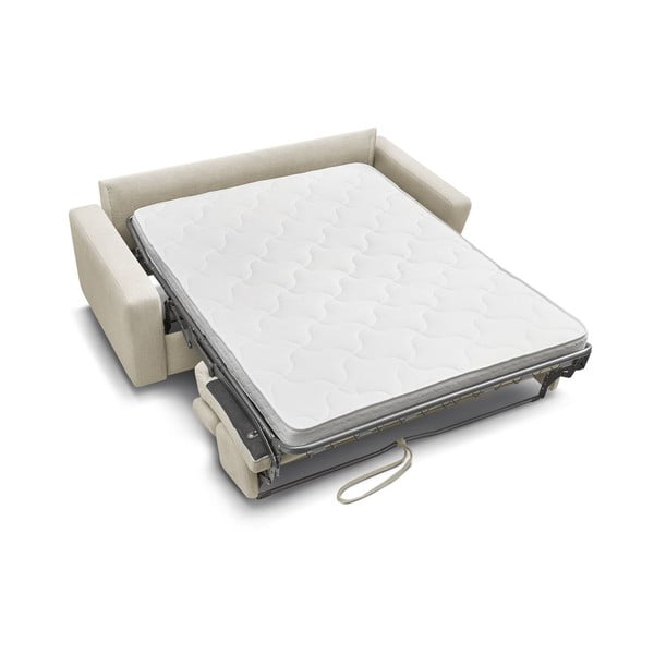 Krémová rozkladacia pohovka 195 cm Monaco – Bobochic Paris-image-4