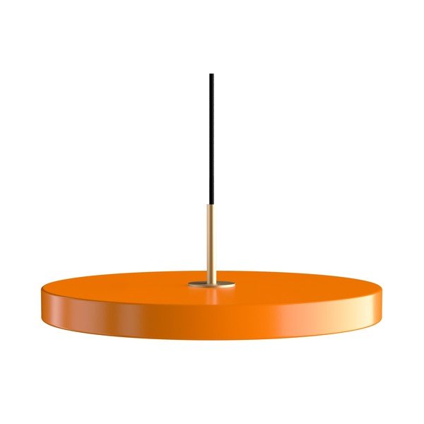 Oranžové LED závesné svietidlo s kovovým tienidlom ø 43 cm Asteria Medium – UMAGE