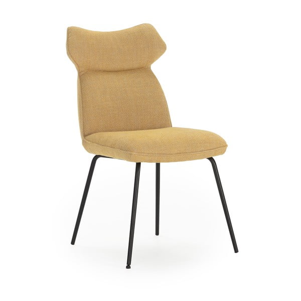 Jedálenská stolička v horčicovej farbe v súprave 2 ks Dara – Marckeric