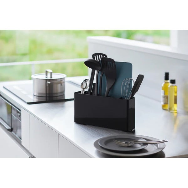 Kovový stojan na kuchynské náčinie Tower – YAMAZAKI-image-4