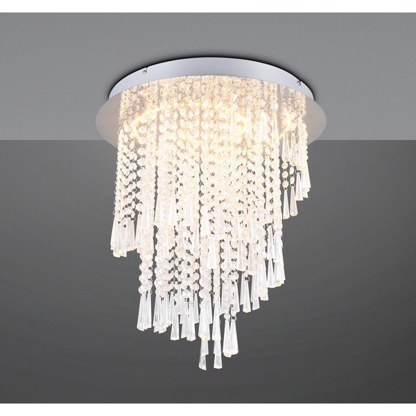 LED stropné svietidlo v striebornej farbe ø 45 cm Pomp – Reality-image-1