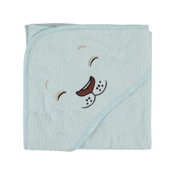 Bavlnený detský župan v mentolovej farbe veľkosť 1-2 roky Aslan – Foutastic-image-2