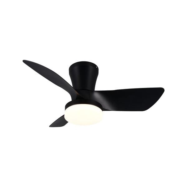 Čierne LED stropné svietidlo Randers – Trio-image-2