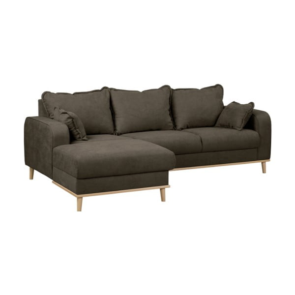 Hnedá rohová pohovka (ľavý roh) Beata - Ropez-image-2