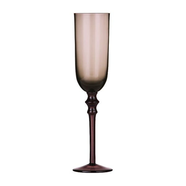 Set 4 pohárov na šampanské Purple Clear