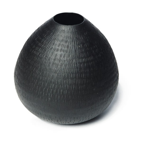 Čierna váza Simla Matt, ⌀ 33 cm