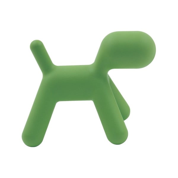 Zelená stolička Magis Puppy, dĺžka 43 cm