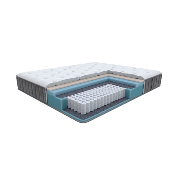 Stredne tvrdý matrac PreSpánok Glory Medium, 120 x 200 cm-image-2