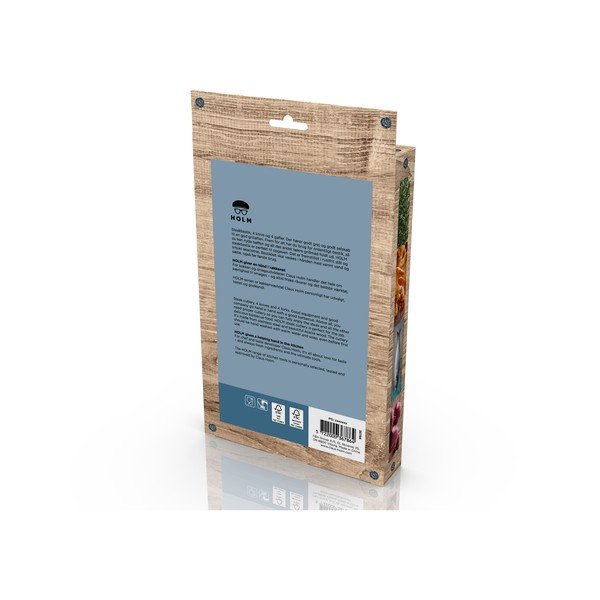 Antikoro steakové príbory v súprave 8 ks v striebornej farbe/v prírodnej farbe – Holm-image-4