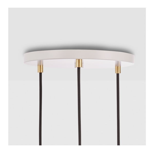 Stmievateľné závesné svietidlo v bielo-prírodnej farbe ø 25 cm – tala-image-4