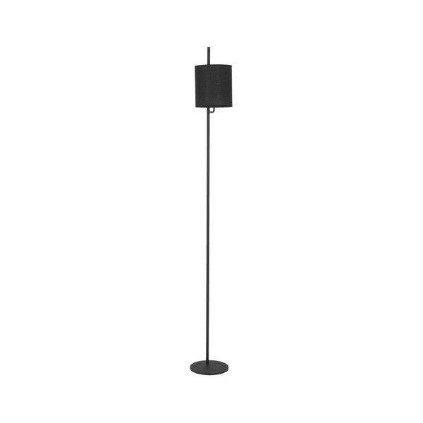 Čierna kovová stojacia lampa (výška  176 cm) Yama – Nova Luce