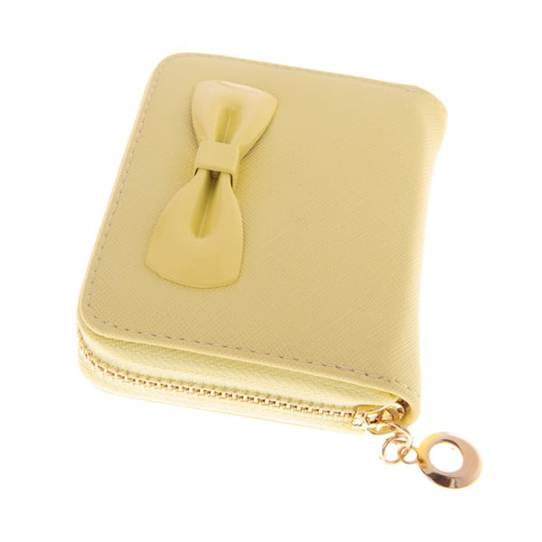 Dámska malá peňaženka Ladiest, žltá