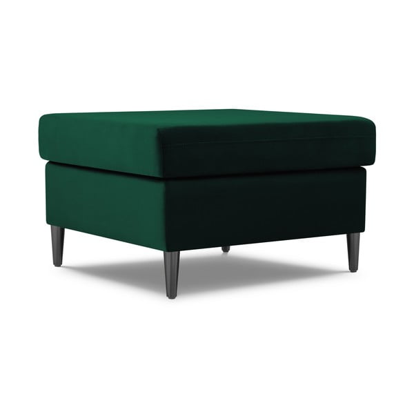 Zelená zamatová podnožka Kyoto – Cosmopolitan Design-image-1