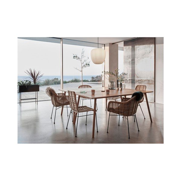 Ratanové kreslo Hübsch Retto Mulo-image-2