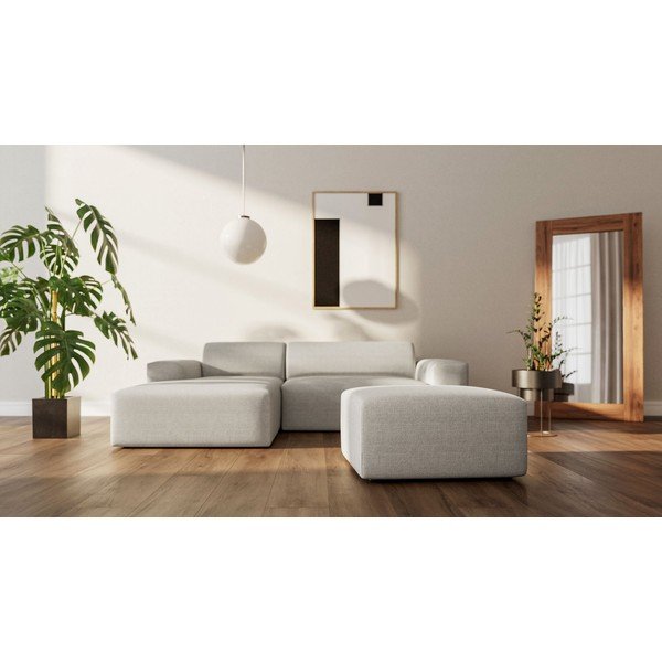 Béžový taburet Fluvio – MESONICA-image-1