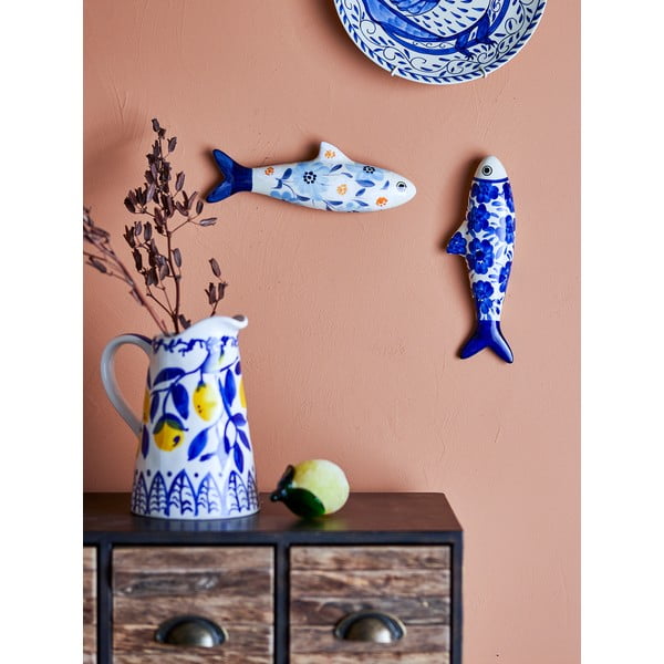 Kameninová nástenná dekorácia 26x9 cm Dunne – Bloomingville-image-1