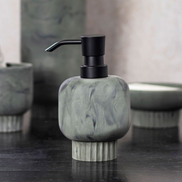 Zelený kamenný dávkovač mydla 200 ml Attitude - Mette Ditmer Denmark-image-1