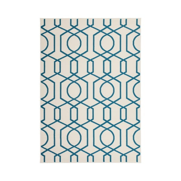 Modro-sivý koberec Kayoom Stella 400 Blue, 200 x 290 cm