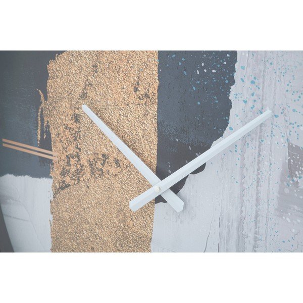 Modré nástenné hodiny Mauro Ferretti Art, ø 60 cm-image-2