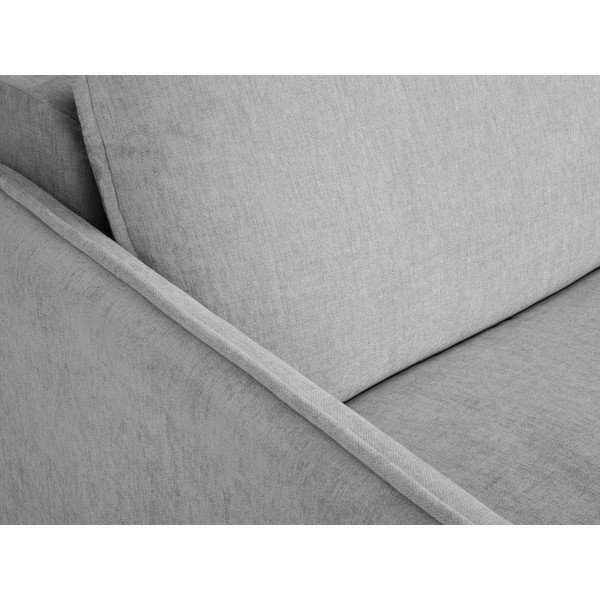 Svetlosivá rozkladacia pohovka 166 cm Dalida – Micadoni Home-image-1