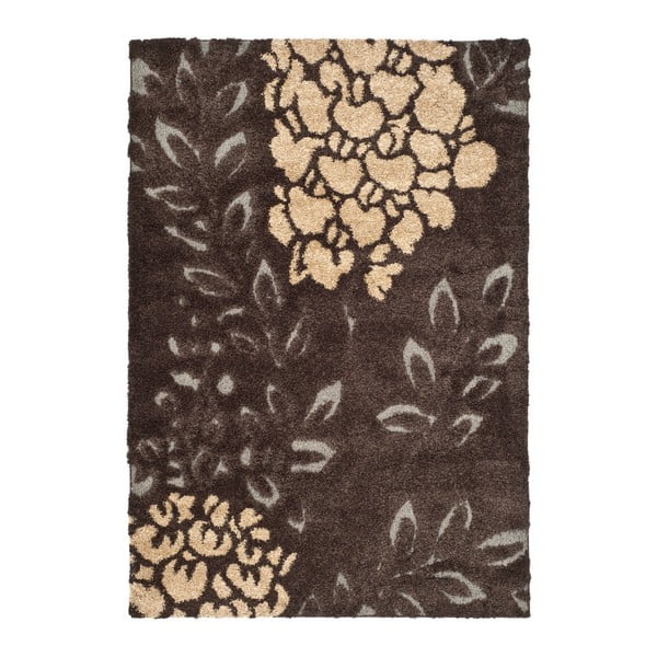 Hnedosivý koberec Safavieh Felix, 121 × 182 cm