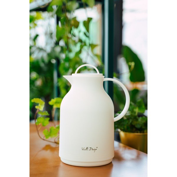 Biela termoska Vialli Design, 1 l-image-1