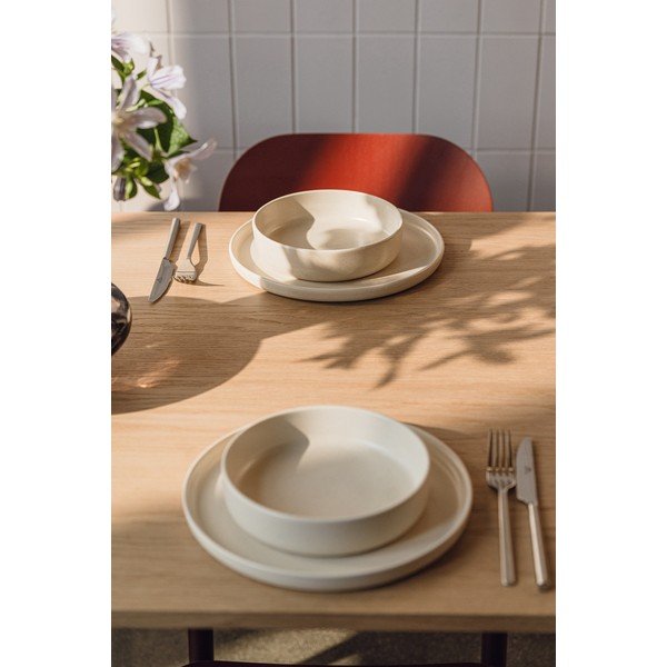 Jedálenský stôl s doskou v dubovom dekore 80x140 cm Meko – noo.ma-image-3